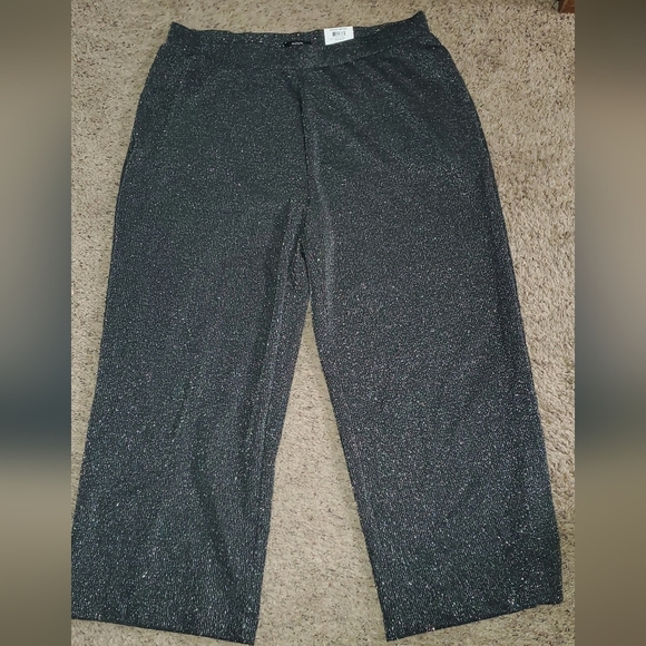 Alfani Pull On Stretch Wide Leg Slacks - Picture 3 of 10